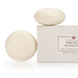 Set Duo, Crabtree & Evelyn,  India Hicks Island Living, Hidratante, Barra de jabón, 2 pzs, 100 g