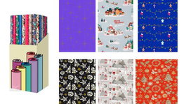TV Papel de regalo Deluxe Navidad rollo 0,7x2 m (Caja de 60)