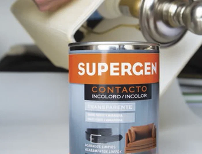 Supergen Pegamento de Contacto Incoloro 20 ml para Bricolaje y Reparación