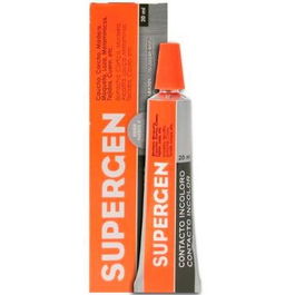 Supergen Pegamento De Contacto Resistente Incoloro Tubo 20 mL En Mancheta