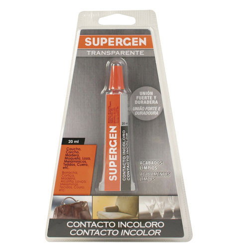 Supergen Pegamento de Contacto Incoloro 20ml