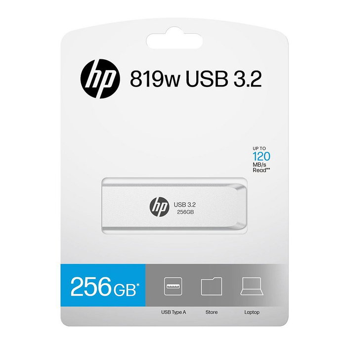 HP HPFD819W-A-256 Unidad Flash USB 256 GB Plata HP HPFD819W-A-256 Unidad Flash USB 256 GB Plata