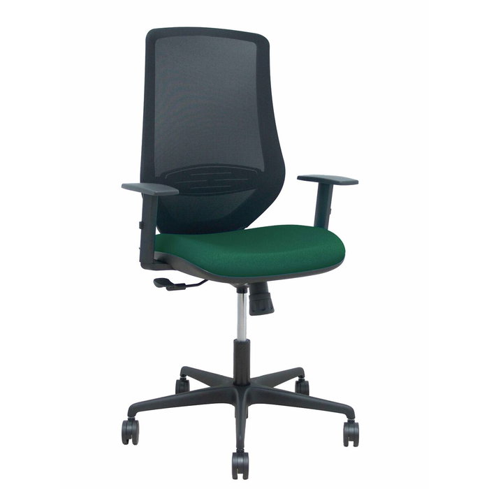 PIQUERAS Y CRESPO Silla de oficina Mardos con mecanismo Sincro, Verde botella y Negro PIQUERAS Y CRESPO Silla de oficina Mardos con mecanismo Sincro, Verde botella y Negro