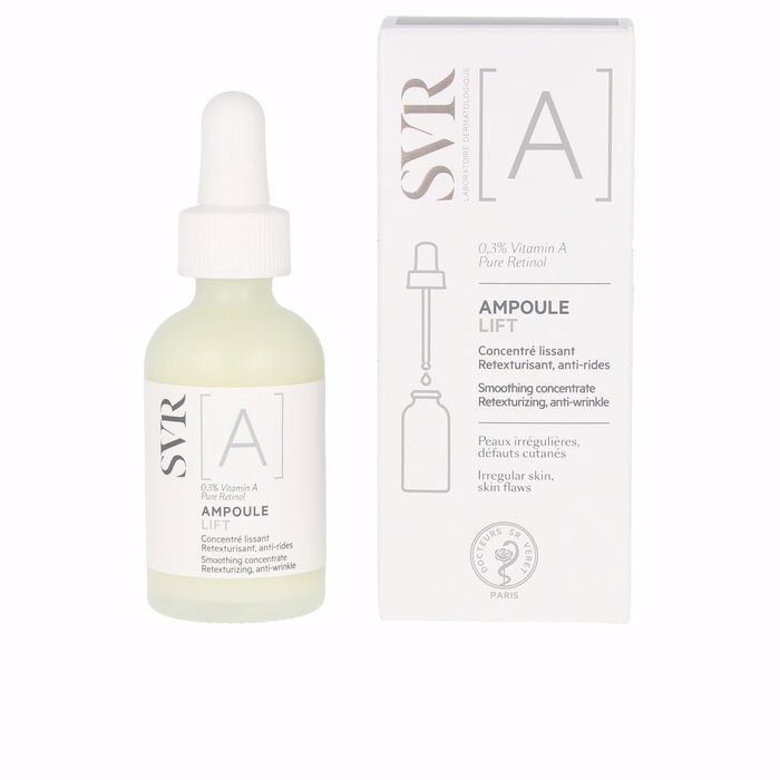 SVR Laboratoire Dermatologique A Ampoule Lift Serum con Vitamina A y Retinol 30 ml SVR Laboratoire Dermatologique A Ampoule Lift Serum con Vitamina A y Retinol 30 ml
