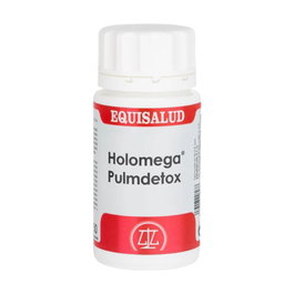 Equisalud Holomega Pulmdetox 50 cápsulas complemento alimenticio con N-acetilcisteína y vitamina C