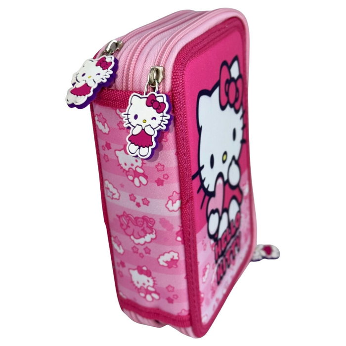 MANENTI Plumier Hello Kitty triple 20x13,5x6,5cm MANENTI Plumier Hello Kitty triple 20x13,5x6,5cm