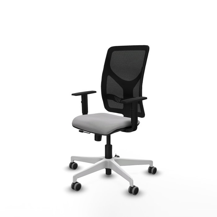 PIQUERAS Y CRESPO Silla de oficina Motilla con mecanismo Sincro/Traslack Gris claro y Negro PIQUERAS Y CRESPO Silla de oficina Motilla con mecanismo Sincro/Traslack Gris claro y Negro