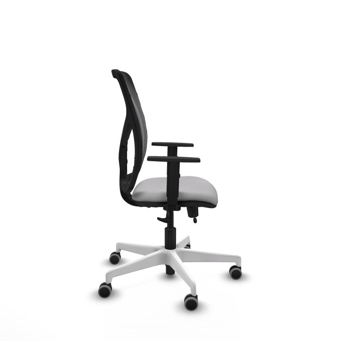PIQUERAS Y CRESPO Silla de oficina Motilla con mecanismo Sincro/Traslack Gris claro y Negro PIQUERAS Y CRESPO Silla de oficina Motilla con mecanismo Sincro/Traslack Gris claro y Negro