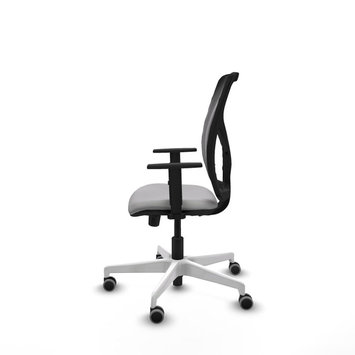 PIQUERAS Y CRESPO Silla de oficina Motilla con mecanismo Sincro/Traslack Gris claro y Negro PIQUERAS Y CRESPO Silla de oficina Motilla con mecanismo Sincro/Traslack Gris claro y Negro
