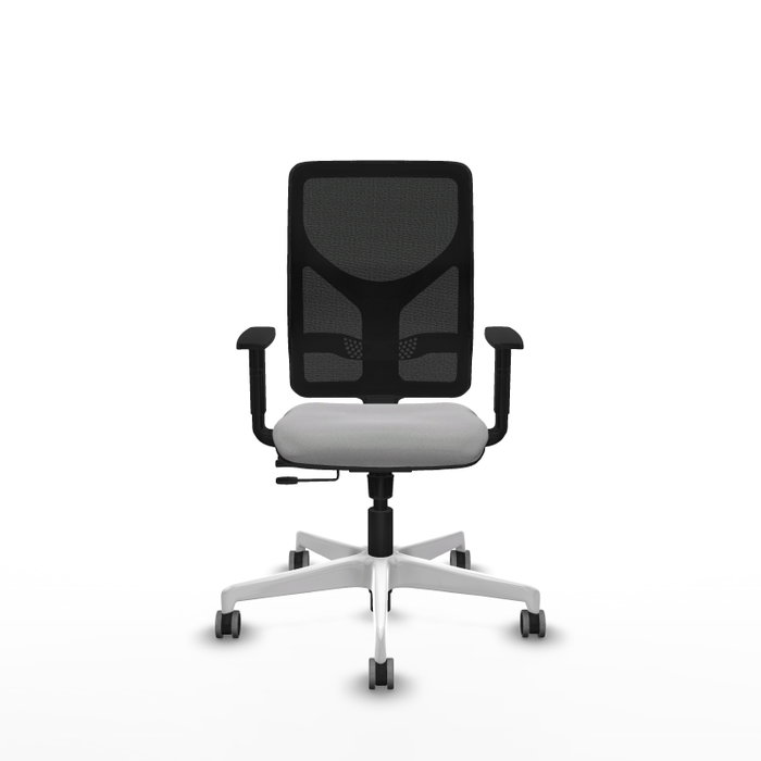 PIQUERAS Y CRESPO Silla de oficina Motilla con mecanismo Sincro/Traslack Gris claro y Negro PIQUERAS Y CRESPO Silla de oficina Motilla con mecanismo Sincro/Traslack Gris claro y Negro