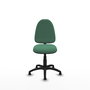 PIQUERAS Y CRESPO Silla de oficina Aýna Verde esmeralda sin brazos