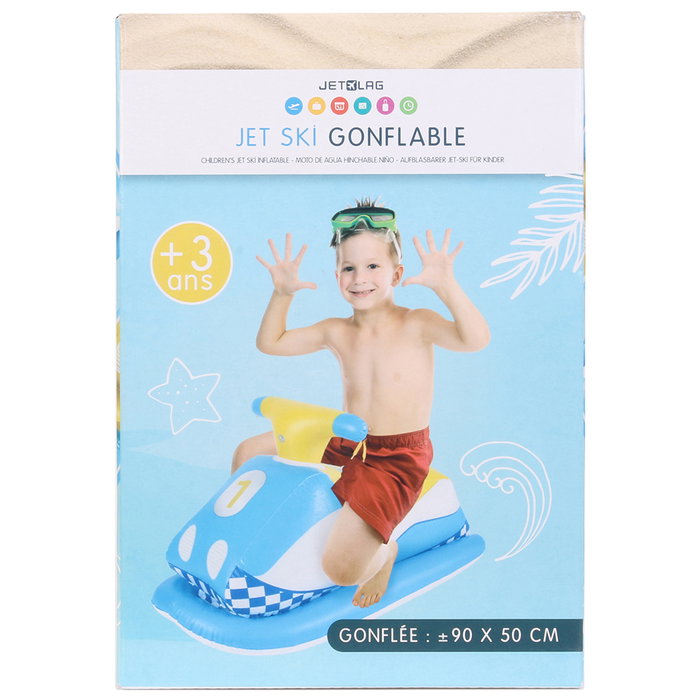 Jet Lag Flotador Moto De Agua Infantil 90x50 cm