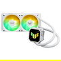 ASUS TUF Gaming LC III 240 ARGB AIO Refrigeración Líquida para CPU, Ventilador 12 cm RGB, Blanco, Compatible con LGA 1851/1700/1200 y AM5/AM4