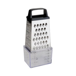 Lifestyle Rallador Inox con Recipiente de Acero Inoxidable