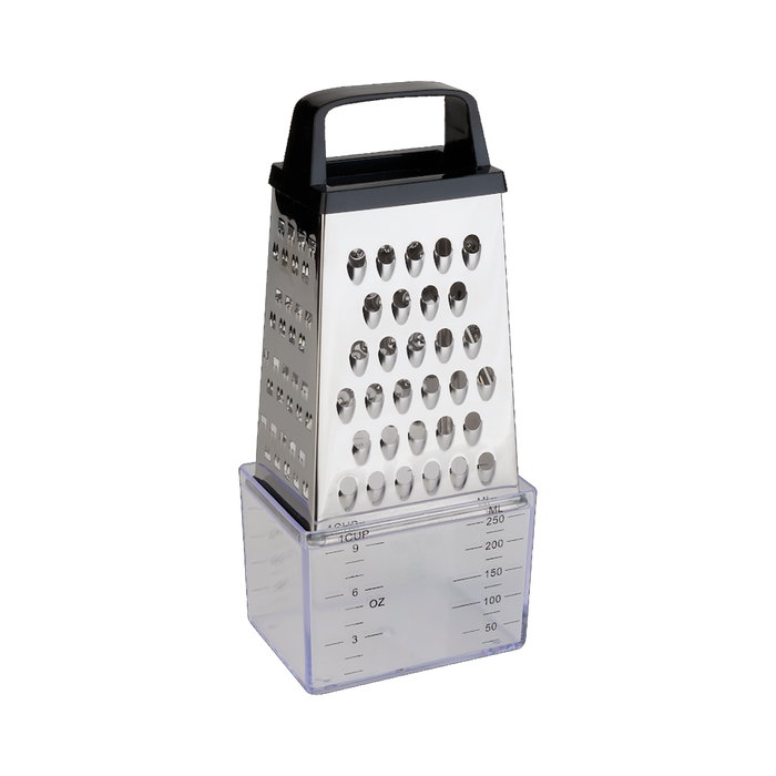 Lifestyle Rallador Inox con Recipiente de Acero Inoxidable Lifestyle Rallador Inox con Recipiente de Acero Inoxidable