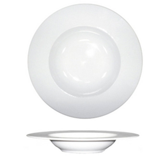 Costa Verde Ecos Plato Hondo de Porcelana, 25 cm de Diámetro, Color Blanco, Vajilla (Set de 12) Costa Verde Ecos Plato Hondo de Porcelana, 25 cm de Diámetro, Color Blanco, Vajilla (Set de 12)
