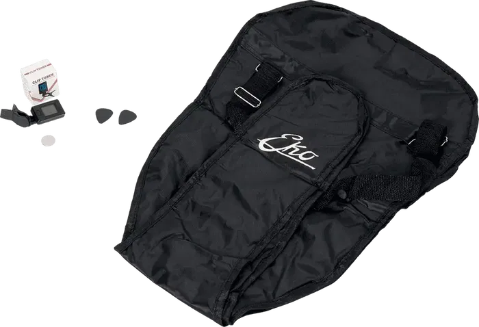 Eko Guitarra Clásica 3/4 CS-5 Natural Pack para Niños y Adolescentes con Funda, Afinador y Púas