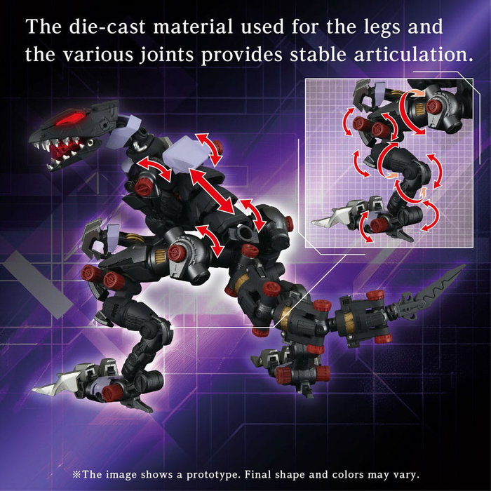 Zoids Maqueta Plastic Model Kit AM-Z01EX Berserk Fury (Elementary Body) Zoids Maqueta Plastic Model Kit AM-Z01EX Berserk Fury (Elementary Body)
