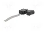 Aratas (Formerly Omron Components) Interruptor de presión OFF-(ON), ON-ON negro