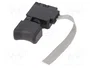 Aratas (Formerly Omron Components) Interruptor de presión OFF-(ON), ON-ON negro