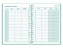 Liderpapel Agenda Escolar 26-27 Classic, Verde, Día Página A5, Espiral, Interior Bilingüe, Papel FSC 70g
