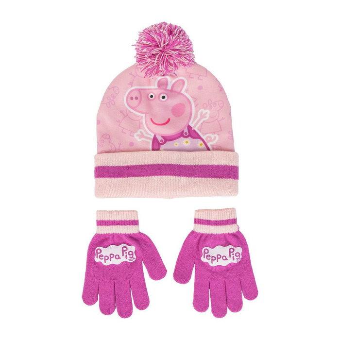 Cerdá Conjunto de Gorro y Guantes Peppa Pig Rosa Cerdá Conjunto de Gorro y Guantes Peppa Pig Rosa