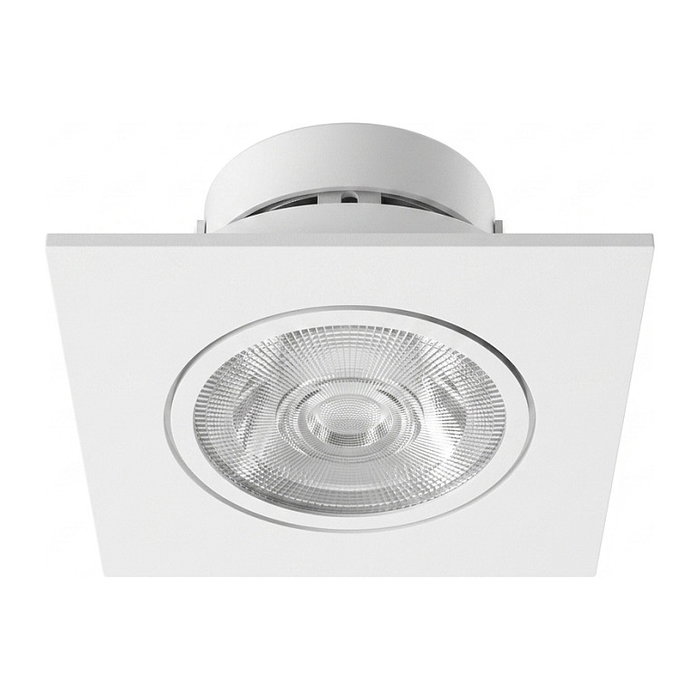 Synergy21 Synergy 21 LED Deckeneinbauspot Helios blanco, cuadrado y orientable, luz blanco cálido Synergy21 Synergy 21 LED Deckeneinbauspot Helios blanco, cuadrado y orientable, luz blanco cálido