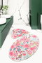 Mijölnir Dolce Oval Juego de Alfombras de Baño 2 Piezas 50x60 cm y 60x100 cm 100% Poliéster Antideslizante