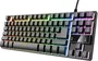 Trust GXT833 Thado TKL Teclado Gaming US Cableado Membrana RGB Negro