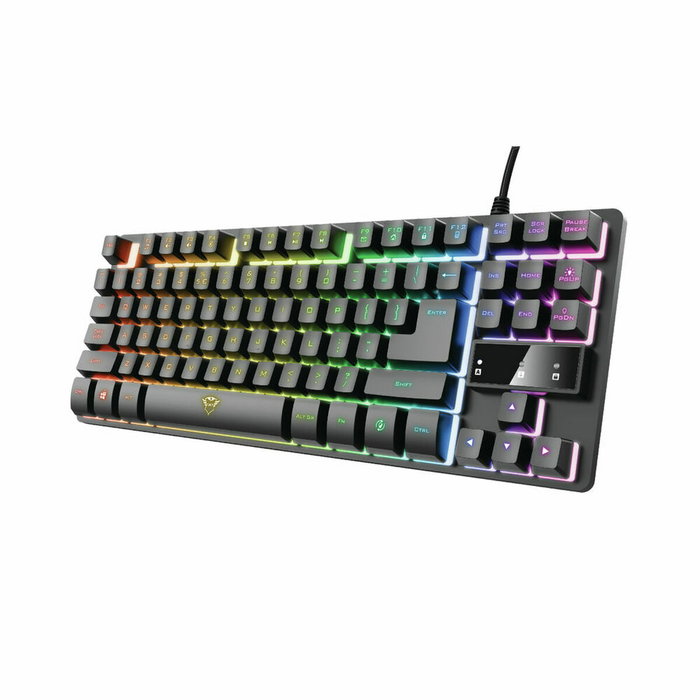 Trust GXT833 Thado Teclado Gaming de Membrana RGB Negro