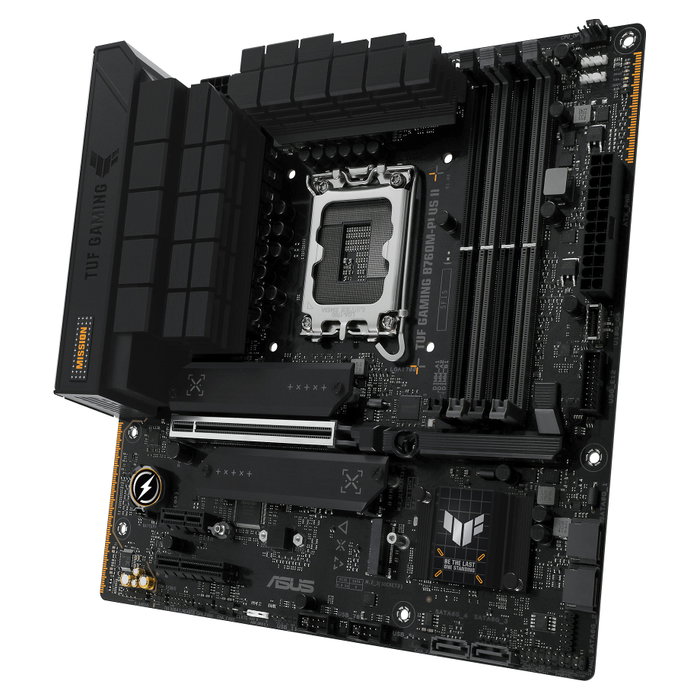 ASUS TUF GAMING B760M-PLUS II Micro ATX LGA 1700 DDR5 ASUS TUF GAMING B760M-PLUS II Micro ATX LGA 1700 DDR5