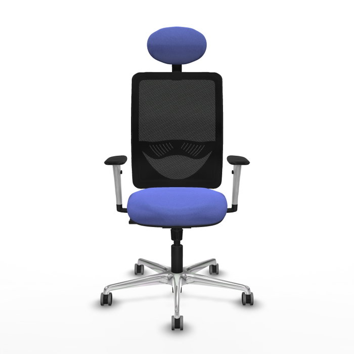 PIQUERAS Y CRESPO Silla de oficina Zulema Azul claro con mecanismo Sincro PIQUERAS Y CRESPO Silla de oficina Zulema Azul claro con mecanismo Sincro