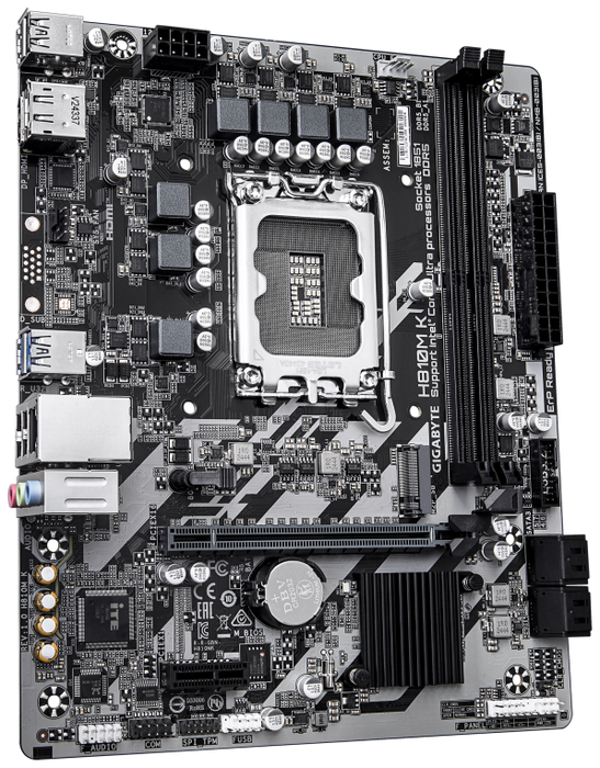 Gigabyte H810M K Micro ATX DDR5 LGA1851 Gigabyte H810M K Micro ATX DDR5 LGA1851