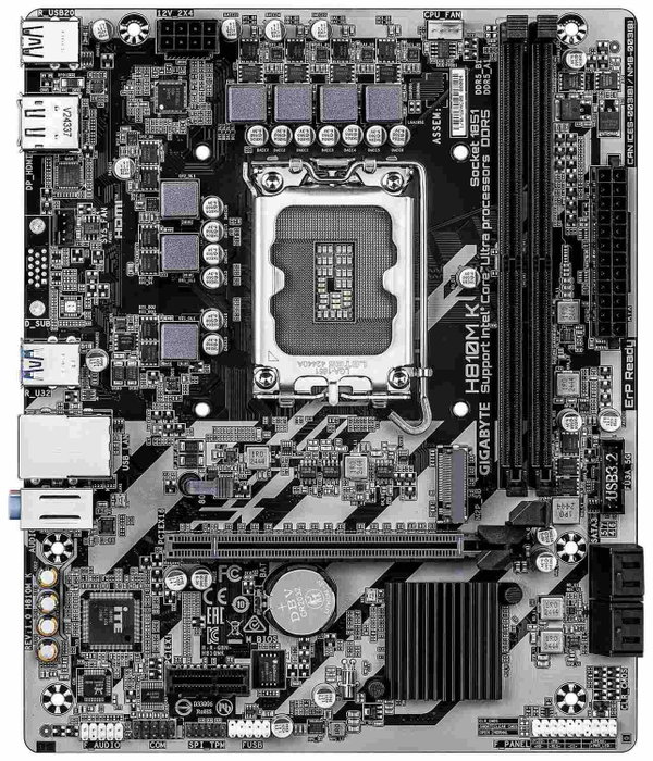 Gigabyte H810M K LGA 1851 Micro ATX DDR5