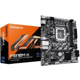 Gigabyte H810M K Placa Base Intel H810 Socket LGA1851, Micro-ATX, DDR5 128GB, PCIe 4.0, Compatible con Intel Core Ultra Serie 2 - 9MH810MK-00-G10