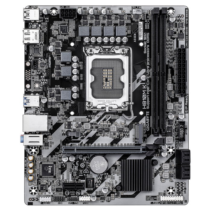 Gigabyte H810M K Micro ATX DDR5 LGA1851 Gigabyte H810M K Micro ATX DDR5 LGA1851
