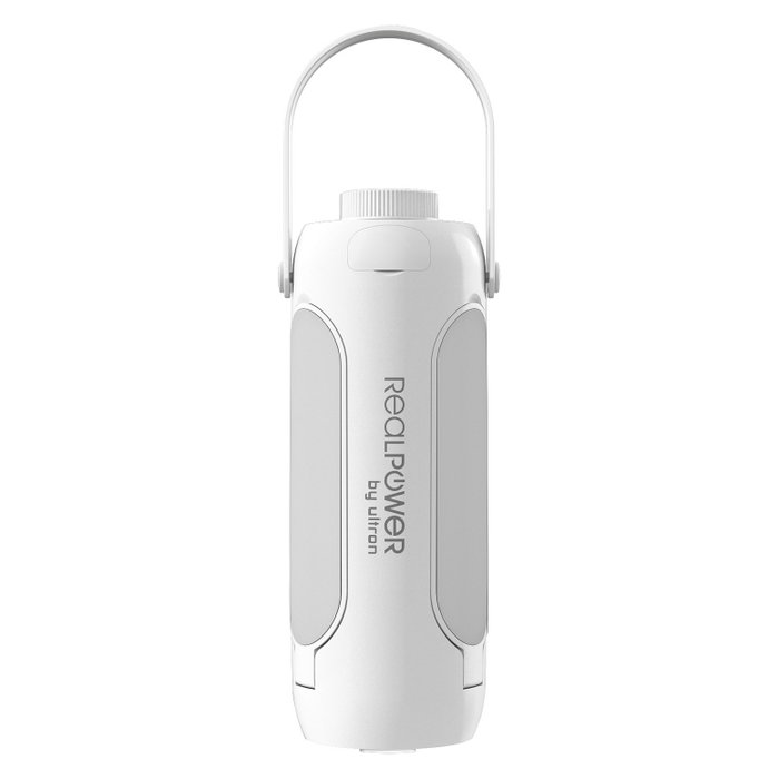 RealPower Lámpara LED Solar Exterior 6.000 mAh 463610, IP44, 2 W, Blanco, Recargable USB Tipo C, Portátil, 7h Autonomía RealPower Lámpara LED Solar Exterior 6.000 mAh 463610, IP44, 2 W, Blanco, Recargable USB Tipo C, Portátil, 7h Autonomía
