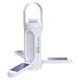 RealPower Lámpara LED Solar Exterior 6.000 mAh 463610, IP44, 2 W, Blanco, Recargable USB Tipo C, Portátil, 7h Autonomía