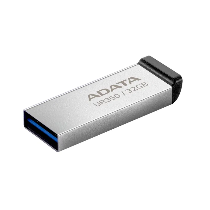 ADATA UR350-32G-RSR/BK - Pendrive USB 3.2 Gen 1, 32 GB, Tipo A, Metal Negro con Tapa ADATA UR350-32G-RSR/BK - Pendrive USB 3.2 Gen 1, 32 GB, Tipo A, Metal Negro con Tapa