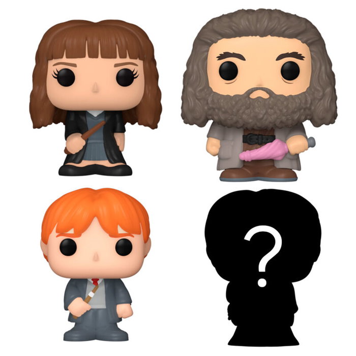 FUNKO Bitty POP Harry Potter Hermione Figura Coleccionable 2.2cm Blister 4 Unidades
