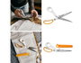Fiskars Tijeras Amplify RazorEdge de sastre ultra potente 24cm