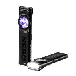 Nebo Linterna compacta recargable slim mini UV