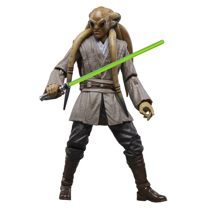 Hasbro Figura Star Wars The Black Series Kit Fisto Revenge Of The Sith, Escala 15 cm