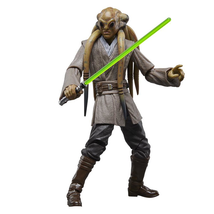 Hasbro Figura Star Wars The Black Series Kit Fisto Revenge Of The Sith, Escala 15 cm