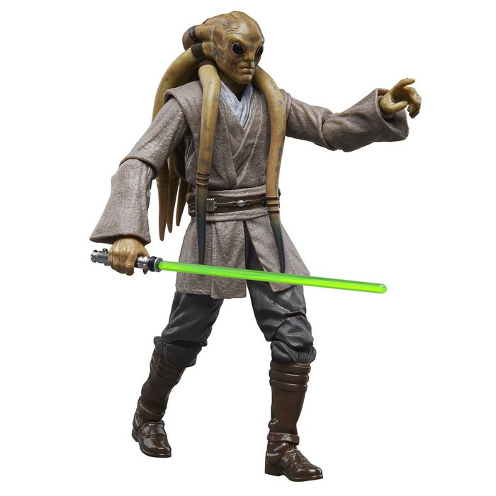 Hasbro Figura Star Wars The Black Series Kit Fisto Revenge Of The Sith, Escala 15 cm