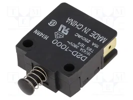Aratas D2D-1000 Interruptor de puerta SPST-NO + SPST-NC 16A/250VAC negro