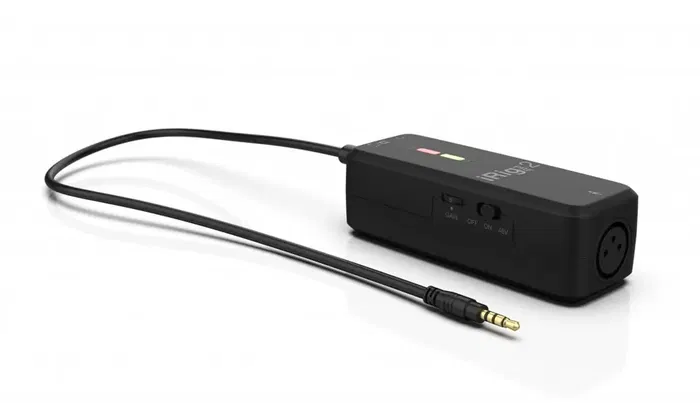 IKMULTIMED Irig Pre 2 Interfaz de Audio con Dimensiones 16x5.5x16 cm