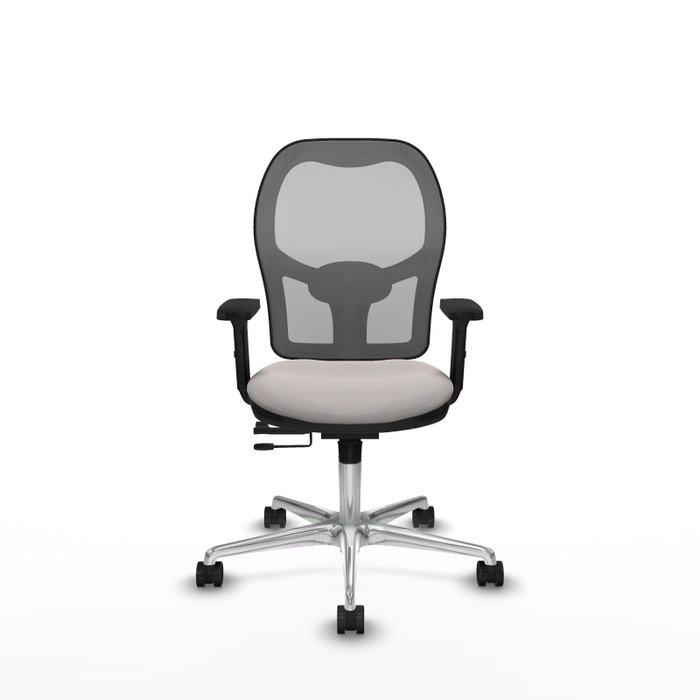PIQUERAS Y CRESPO Silla de oficina Jorquera Sincro/Traslack Blanco y Gris PIQUERAS Y CRESPO Silla de oficina Jorquera Sincro/Traslack Blanco y Gris