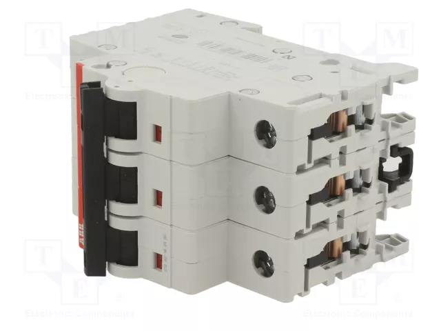 ABB S200 Interruptor magnetotérmico 3 polos 4A 6kA