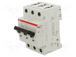 ABB S200 Interruptor magnetotérmico 3 polos 4A 6kA